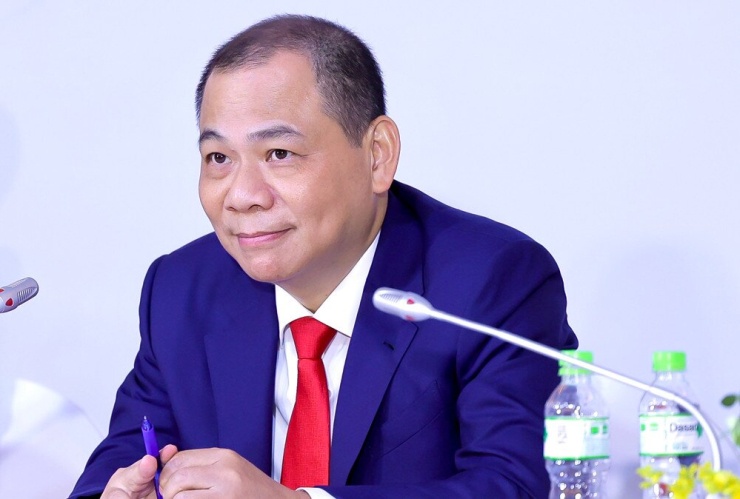 Tỷ phú Phạm Nhật Vượng có 37,8 tỷ USD tính tới 7/9, xếp 59 trên thế giới. Ảnh: VIC