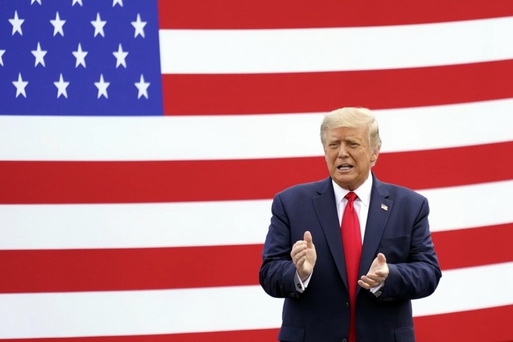 Tổng thống Mỹ Donald Trump. Ảnh: NBC