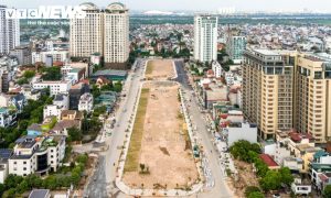 Tuyến đường rộng hơn 90m bên Hồ Tây dần lộ diện, kết nối Nhà hát Ngọc Trai