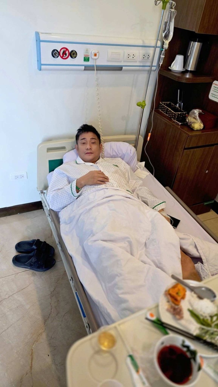 Diễn viên Minh Tiệp nhập viện vì sốt virus và cúm A. Ảnh: FBNV