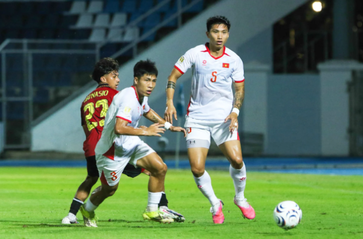 Nguyễn Văn Vĩ không thể tham dự FIFA ASEAN Cup 2026 do chấn thương. Ảnh: Thép xanh Nam Định