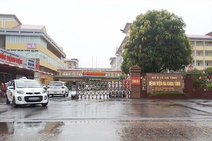 Bệnh viện Đa khoa tỉnh Hà Tĩnh. Ảnh: T.L