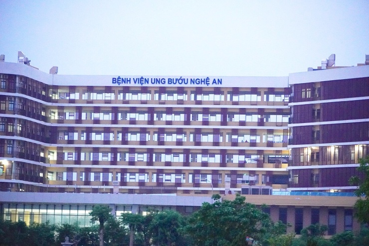 Bệnh viện Ung bướu Nghệ An. Ảnh: T.T