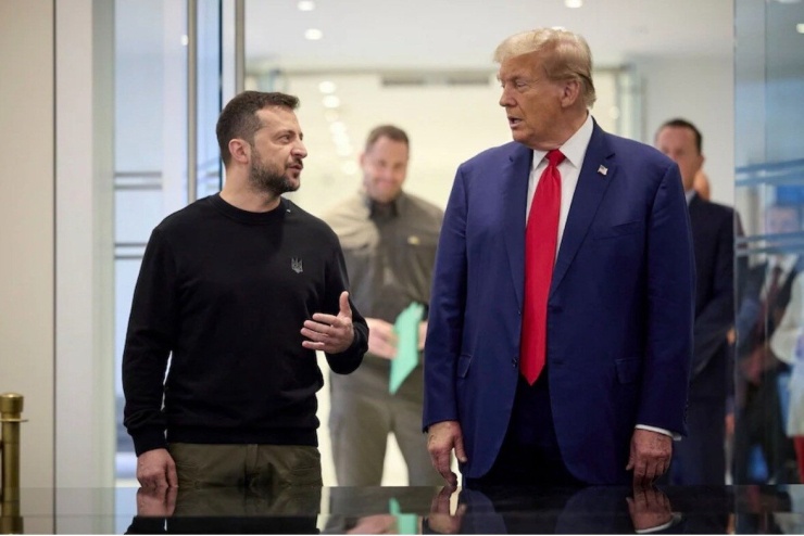 Ông Trump kêu gọi Ukraine ngừng tấn công hạ tầng dầu diesel của Nga - 1