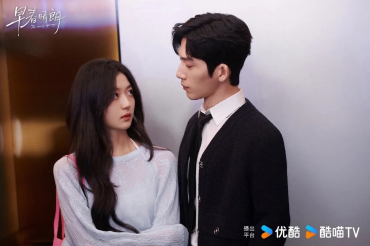 Tỉnh Bách Nhiên và Tôn Thiên tạo nên cặp đôi được khán giả chú ý trên màn ảnh. (Ảnh: IMDb)