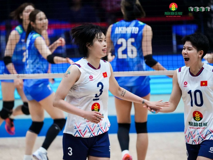 Trần Thị Thanh Thúy là gương mặt kỳ cựu và là đội trưởng của ĐT bóng chuyền nữ Việt Nam. Ảnh: VFV