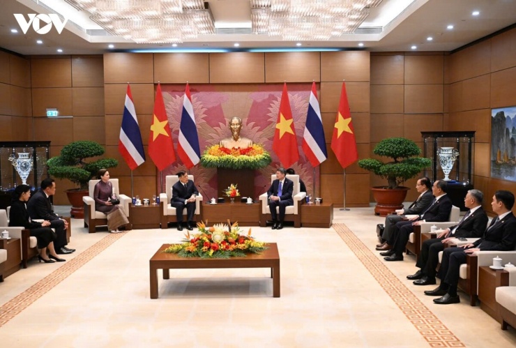 Thủ tướng Lê Minh Hưng hội kiến Nhà vua và Hoàng hậu Thái Lan - 3