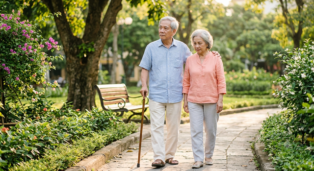 Ông Lý và bà Trương nhận ra rằng, lương hưu có thể giúp họ thanh toán hóa đơn nhưng không thể mua được sự sum vầy. Ảnh minh họa