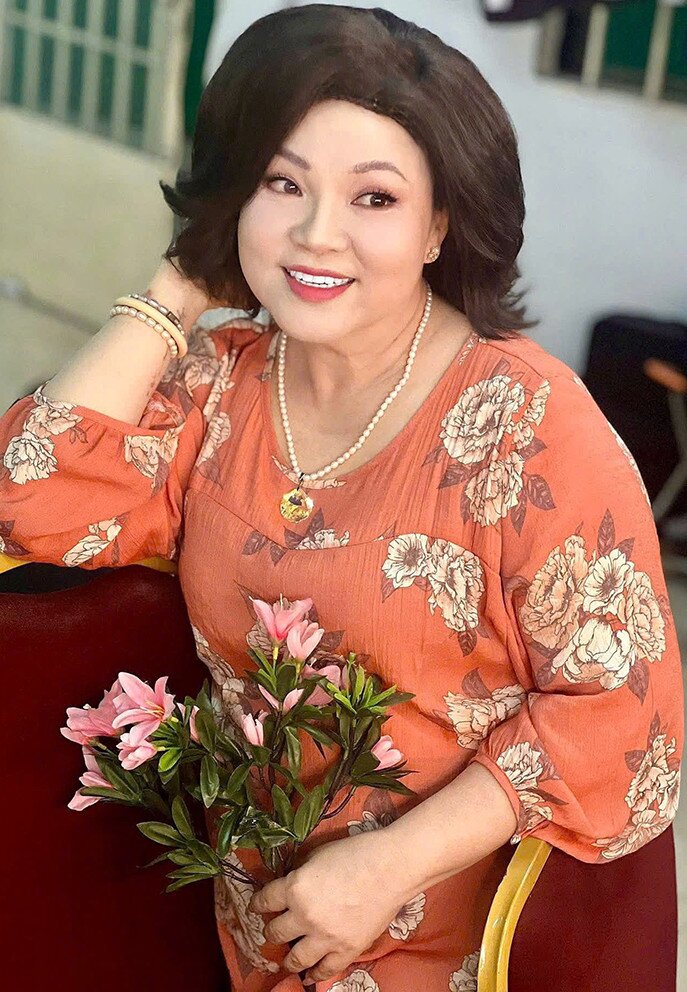 Nghệ sĩ sống lạc quan sau những đổ vỡ. 