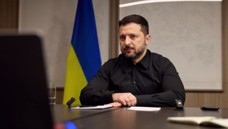 Ông Zelensky bác bỏ ý tưởng rằng có thể có một kết quả "đôi bên cùng có lợi" cho cả Nga và Ukraine sau những tổn thất chiến tranh. Ảnh: Strana.