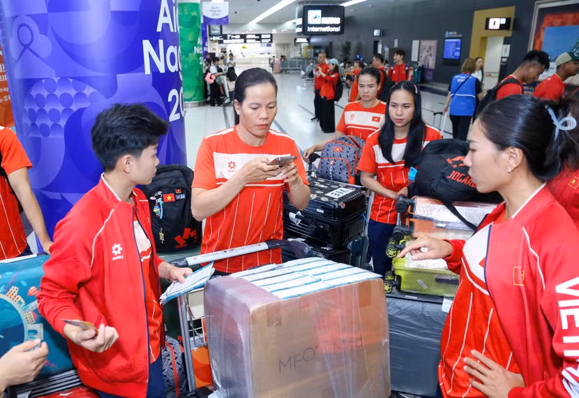 Các đội tuyển sớm ổn định nơi ăn chốn ở và bước vào tập luyện, sẵn sàng tranh tài Á vận hội 2026 (Ảnh: Đoàn TTVN)