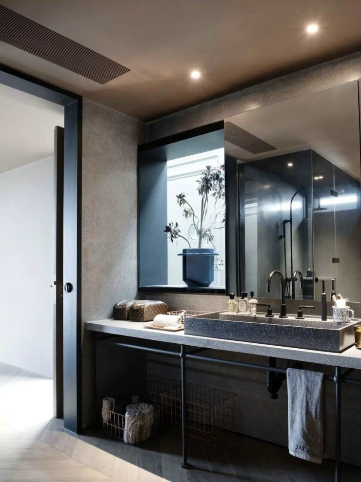 Căn duplex đậm nét nam tính của 'tổng tài' Tỉnh Bách Nhiên - 15