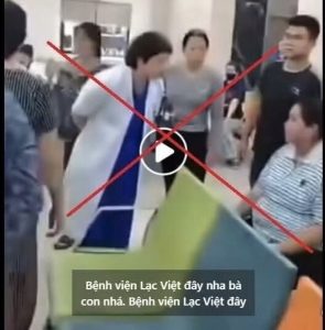 Sự thật phía sau vụ gia đình kéo đến Bệnh viện Lạc Việt livestream gây xôn xao ở Phú Thọ