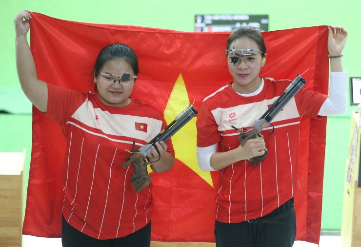 Thu Vinh và Thuỳ Trang có thể tranh chấp tấm HCV ở Asiad 2026. Ảnh: S.N