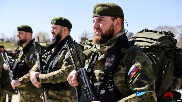 Đặc nhiệm Chechnya tham gia chiến dịch quân sự của Nga ở Ukraine. Ảnh minh họa: Tass