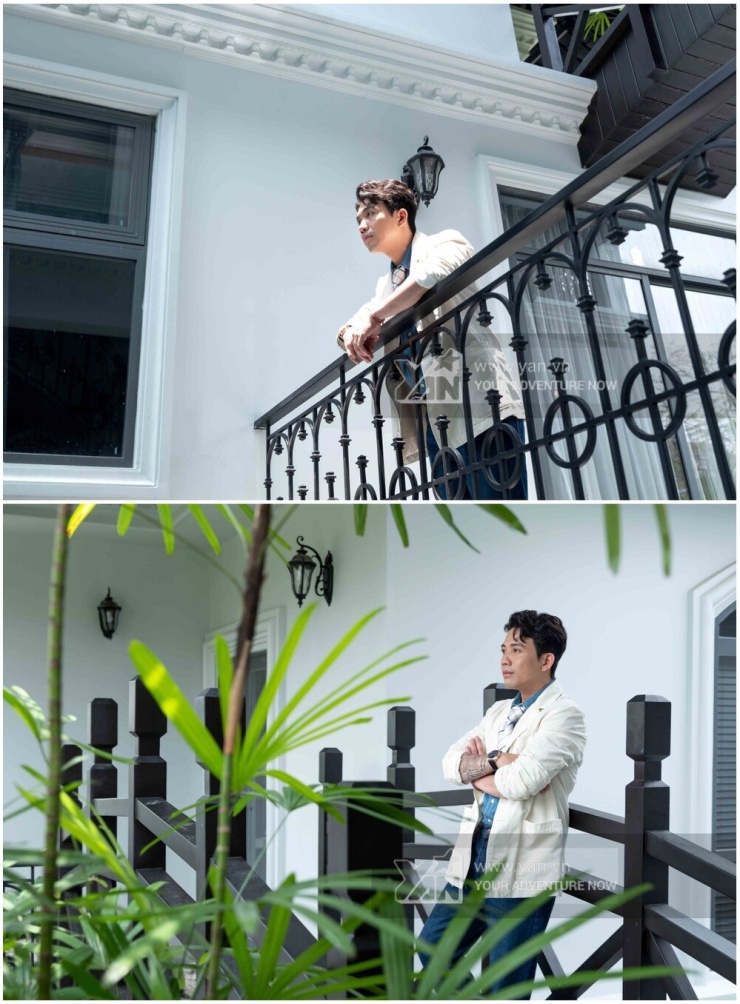 Không gian được phủ xung quanh bởi cây xanh mát lành. Góc nào cũng đẹp, cũng "chất".