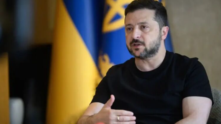 Ông Zelensky sẵn sàng đàm phán vô điều kiện. Ảnh: Strana.