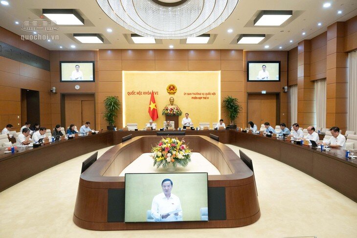 Toàn cảnh Phiên họp. Ảnh: Media Quốc hội