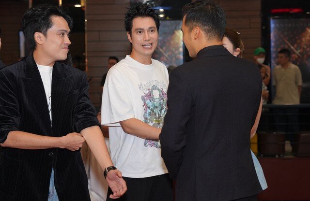 MC Thái Dũng và diễn viên Việt Anh.