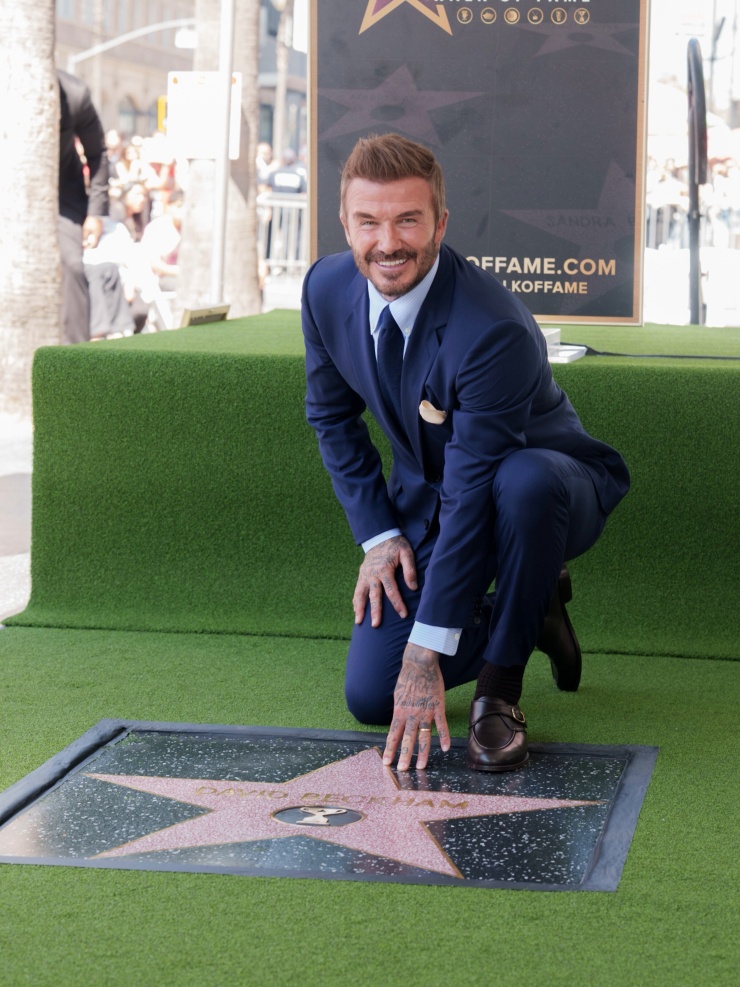 Becks được vinh danh trên Đại lộ Danh vọng Hollywood hôm 12/6/2026.