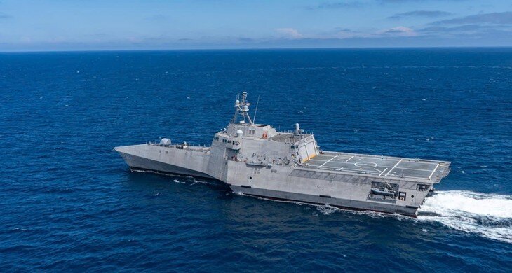 Tàu USS Savannah (LCS-28) là tàu chiến ven biển (LCS) lớp Independence. (Ảnh: Hải quân Mỹ)