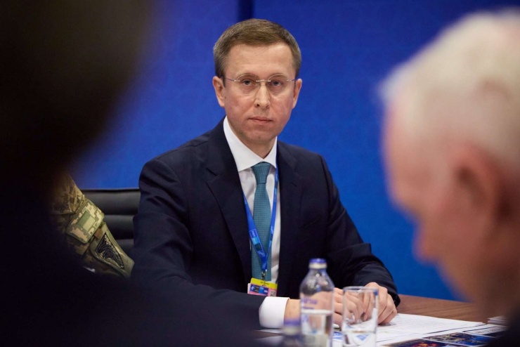 Thủ tướng Ukraine Serhii Koretskyi. Ảnh Facebook Serhii Koretskyi/Kyiv Post.