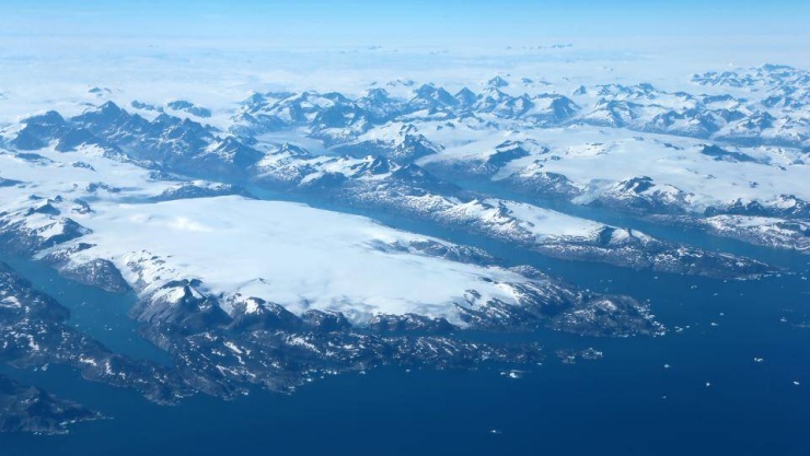 Sông băng ở Greenland. Ảnh Pravda