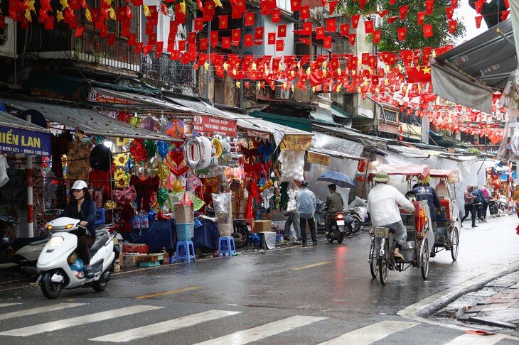 Không khí lạnh kèm mưa bao phủ miền Bắc từ đêm mai. Ảnh: Tuấn Anh