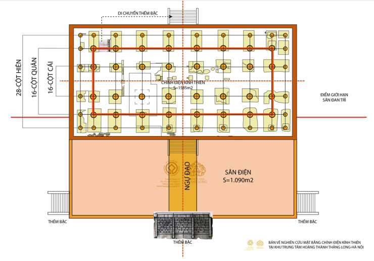 Phối cảnh điện Kính Thiên ở hoàng thành Thăng Long - 8