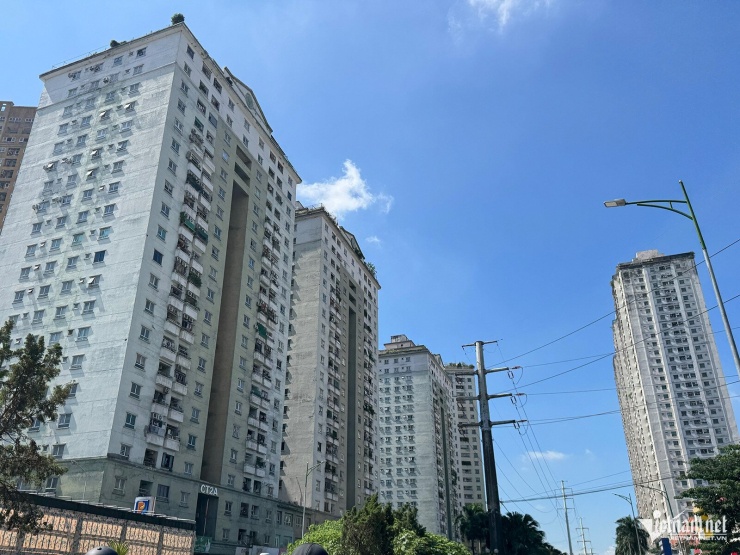 Các tòa chung cư tại Xa La. Ảnh: Duy Anh