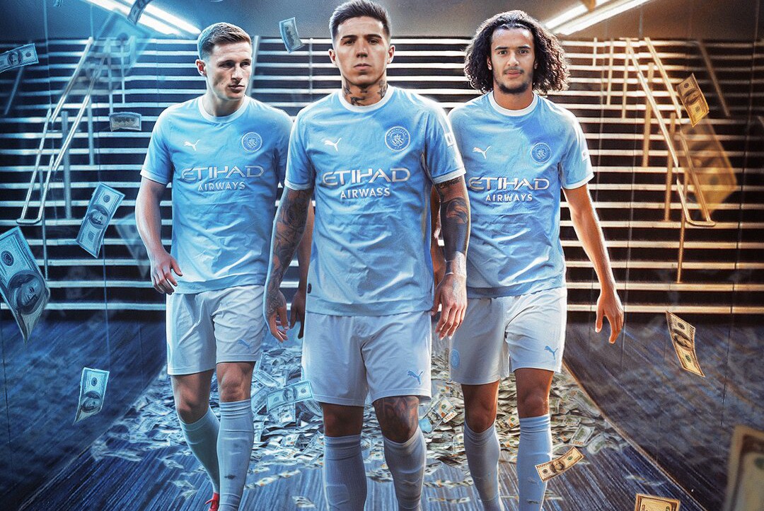 Man City bỏ hơn 370 triệu euro để cải tổ hoàn toàn tuyến giữa