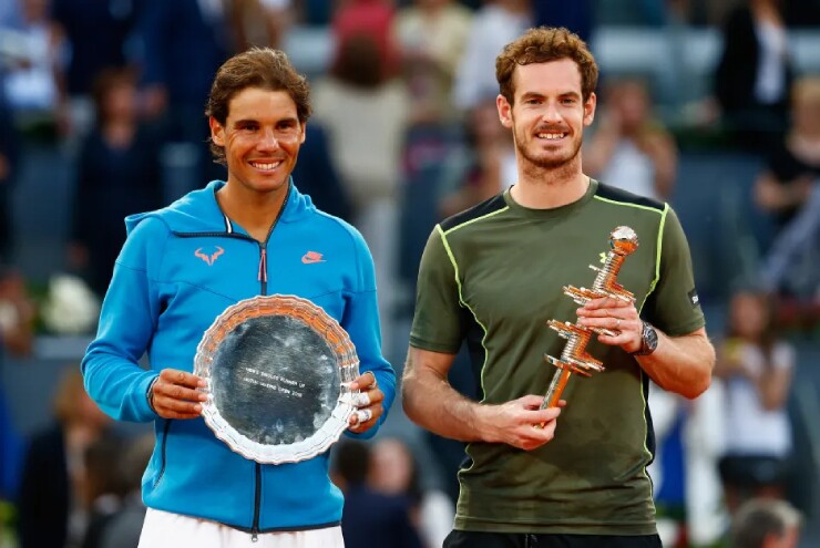 Nadal và Murray sẽ đấu nhau ở hai môn tennis và golf