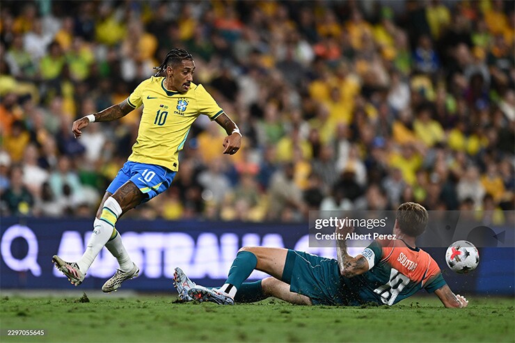 Ancelotti kỳ vọng Raphinha trở thành điểm sáng của ĐT Brazil