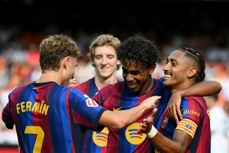 Barcelona đã ghi tới 17 bàn chỉ sau 4 trận đầu tiên ở La Liga mùa này