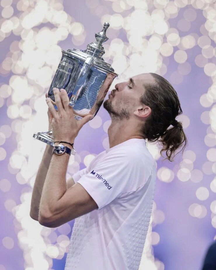 Zverev bỏ túi khoảng 5,5 triệu USD sau danh hiệu US Open 2026