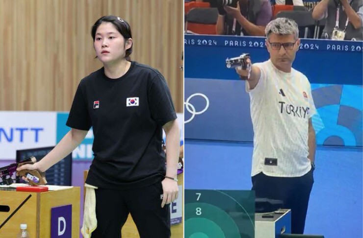 Nữ xạ thủ sinh năm 2001 làm người ta nhớ tới "ông chú" người Thổ Nhĩ Kỳ tại Olympic 2024