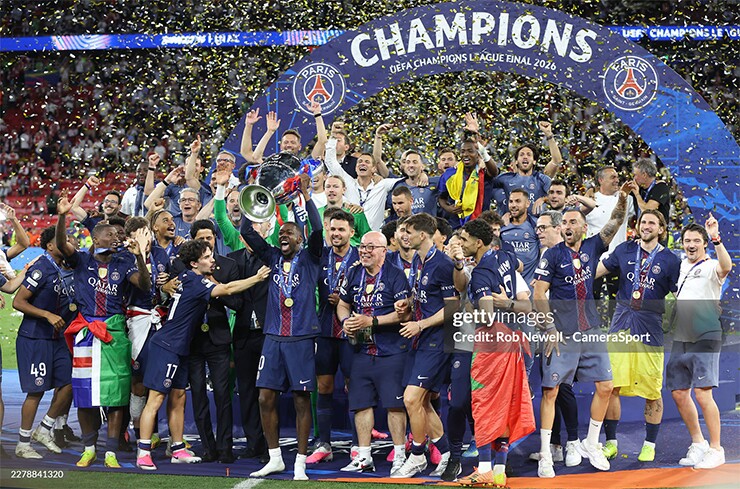 Ousmane Dembele trải qua mùa giải thành công cùng PSG