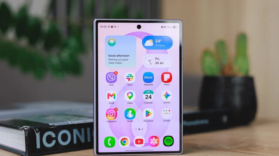 Galaxy Z Fold8 có khả năng chống nước và bụi kém hơn các "đối thủ".