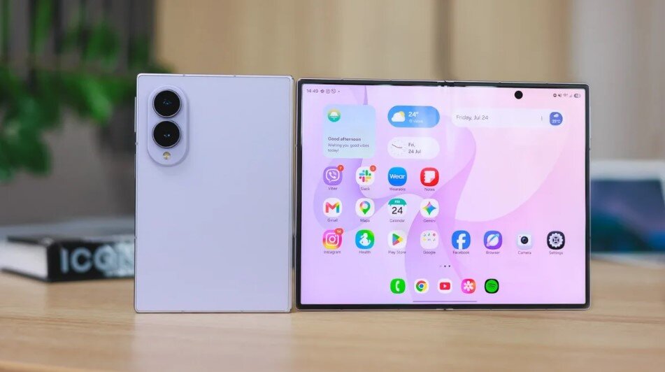 Hiệu ứng chuyển cảnh của iPhone Duo được đưa lên Galaxy Z Fold8.