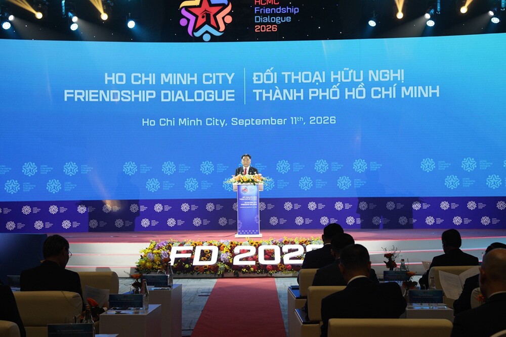 Ông Nguyễn Lộc Hà - Phó Chủ tịch Thường trực Uỷ ban Nhân dân TPHCM phát biểu chỉ đạo tại Hội nghị.