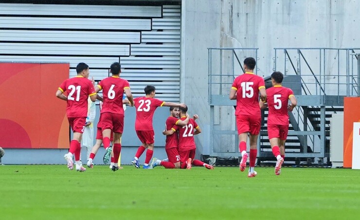 U23 Kyrgyzstan tưởng như đã cầm chắc chiến thắng