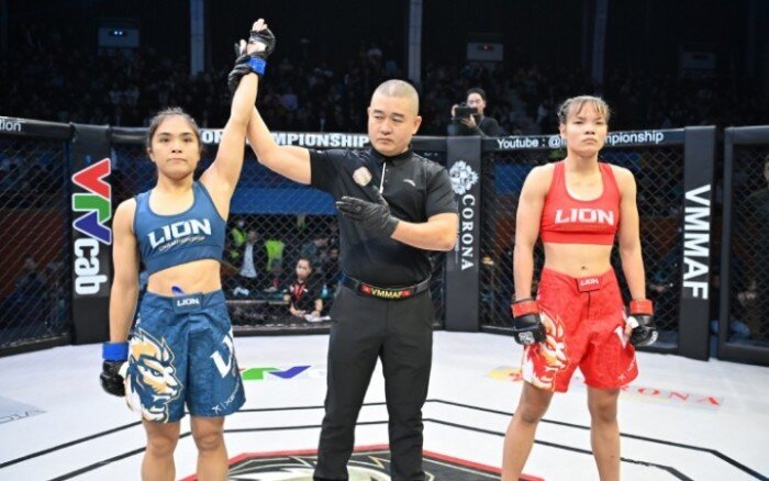MMA lần đầu xuất hiện trong chương trình thi đấu chính thức của ASIAD 20. Ảnh LION Championship