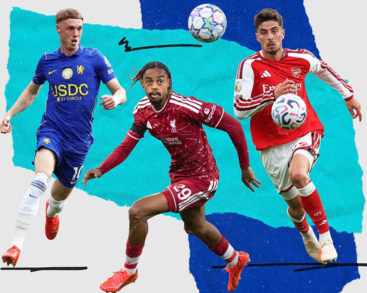 Palmer, Barcola và Havertz là những ngôi sao tấn công của Ngoại hạng Anh