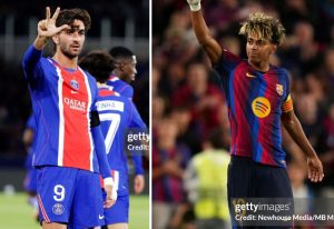 Nóng bảng xếp hạng Cúp C1: PSG – Barca bay cao, Arsenal – Liverpool thắng vẫn hụt top 8