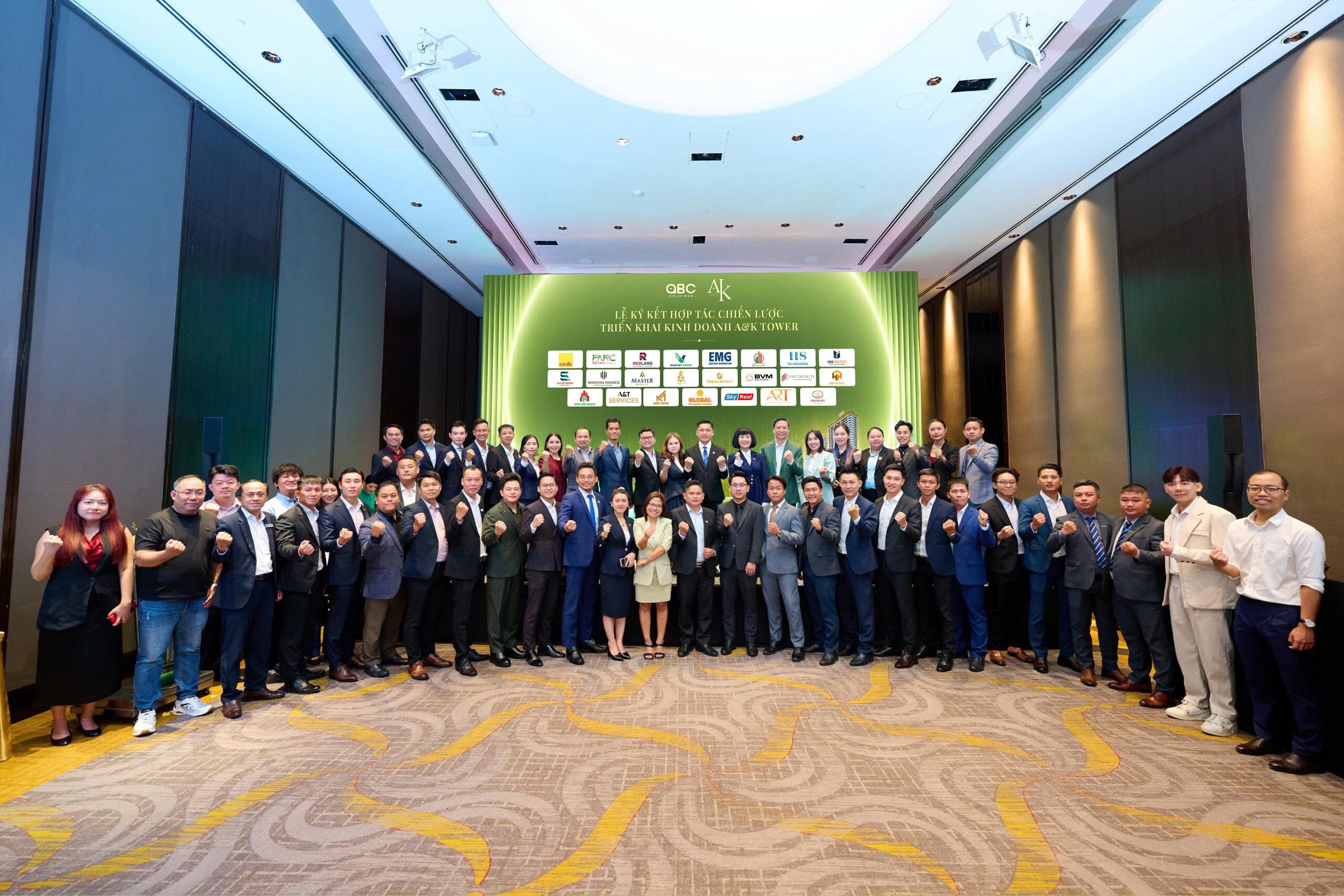 OBC Holdings tổ chức lễ ký kết hợp tác chiến lược, sẵn sàng đưa A&K Tower ra thị trường