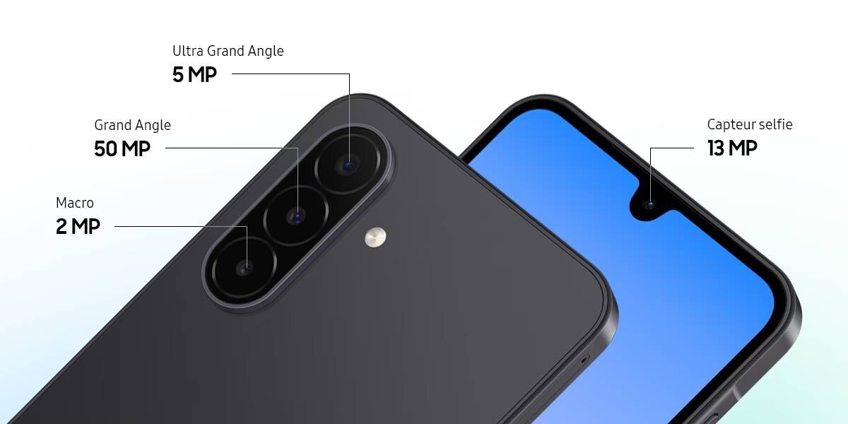 Cấu hình camera của Galaxy A18 4G.