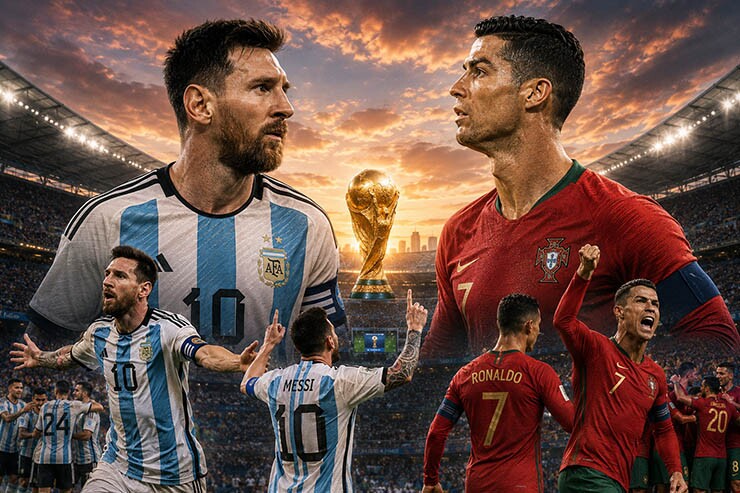 Messi và Ronaldo đang đi về chặng cuối sự nghiệp