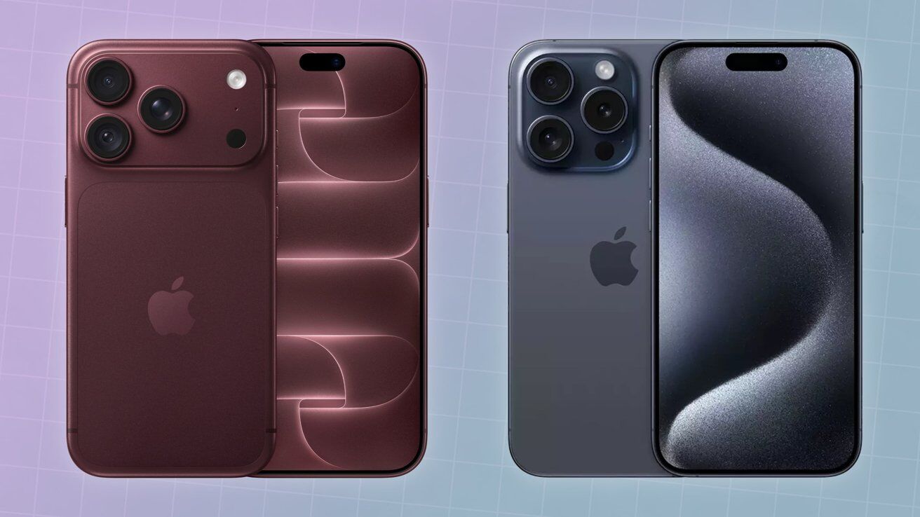 iPhone 18 Pro và iPhone 15 Pro.