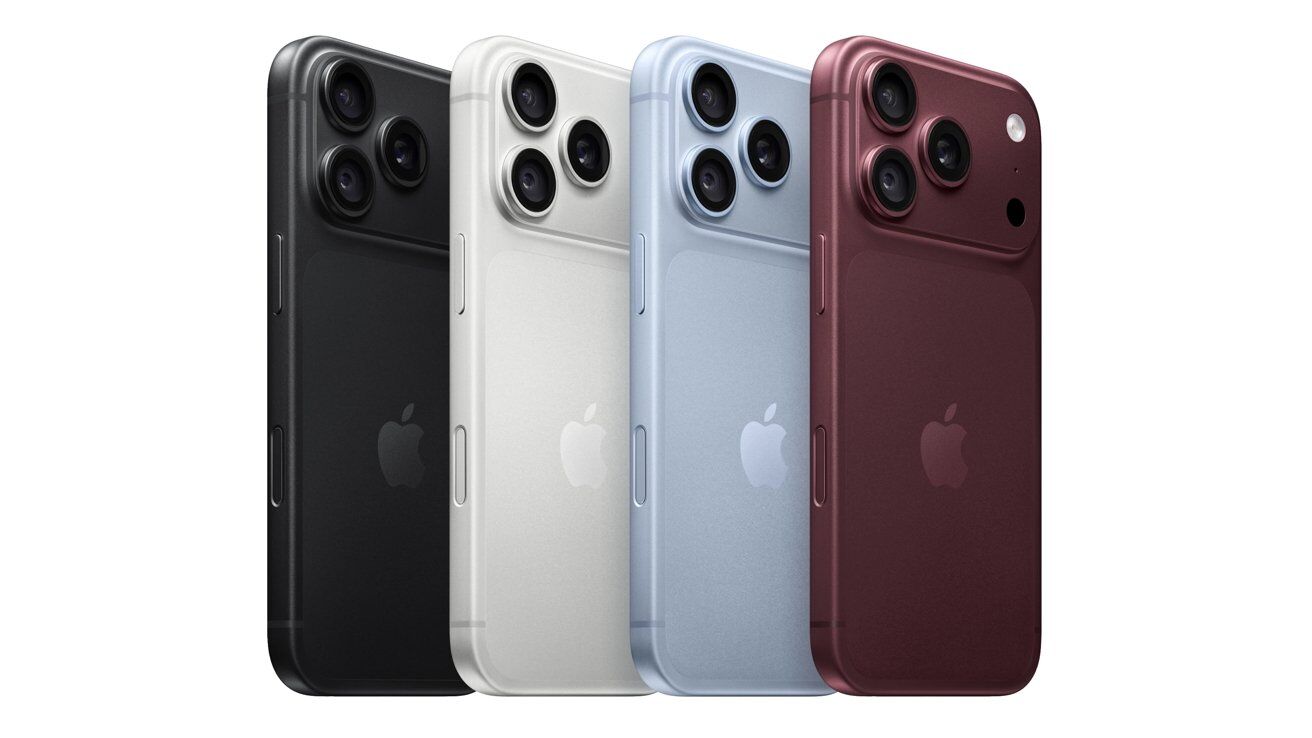 Các màu của iPhone 18 Pro.