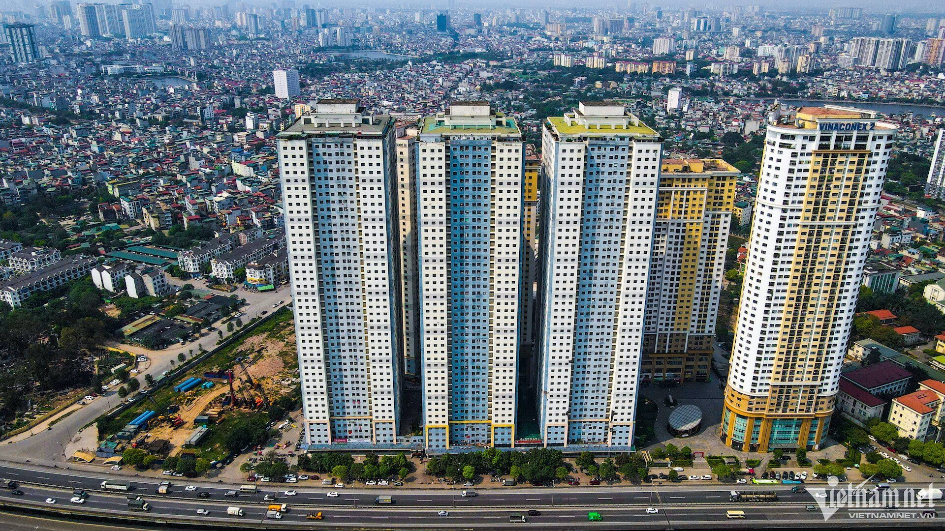 Khu nhà ở Kim Văn – Kim Lũ, 1 trong 12 công trình, dự án thuộc hệ sinh thái Tập đoàn Mường Thanh nằm trong kế hoạch xử lý vi phạm. Ảnh: Thạch Thảo